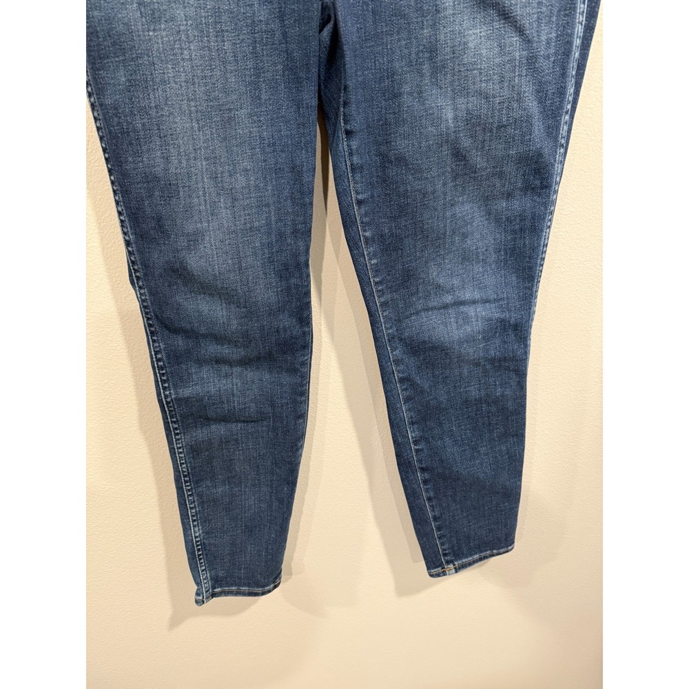 Madewell Skinny Jeans Women's Size 29 Blue Denim Curvy High Rise 5 Pocket Preppy - Picture 10 of 11